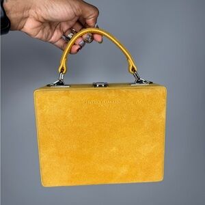 Brandon Blackwood Yellow Suede Trunk